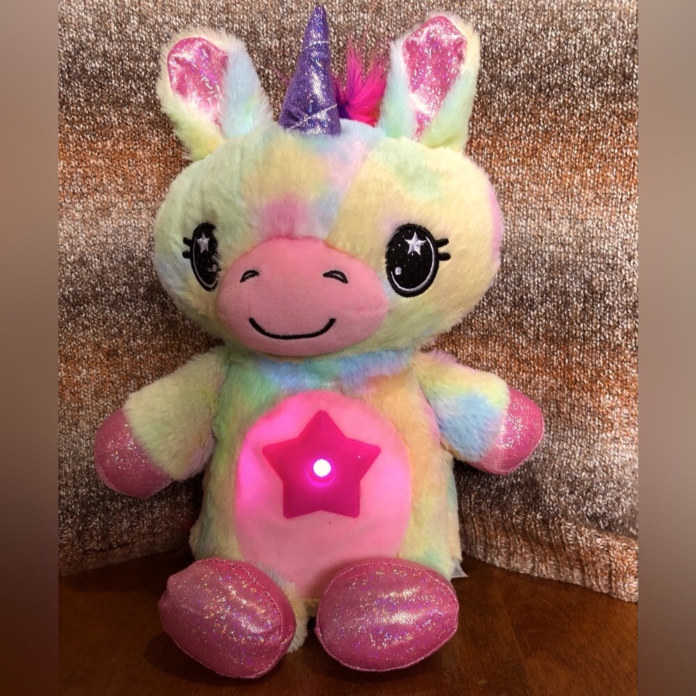 Star Belly Dream Lites Unicorn Night Light Projector Plush Stuffed Animal